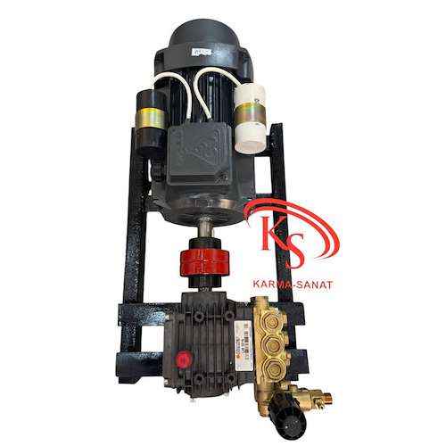 پمپ کارواش 110 بار کومت ایتالیایی 3 اسب شاسی ساده